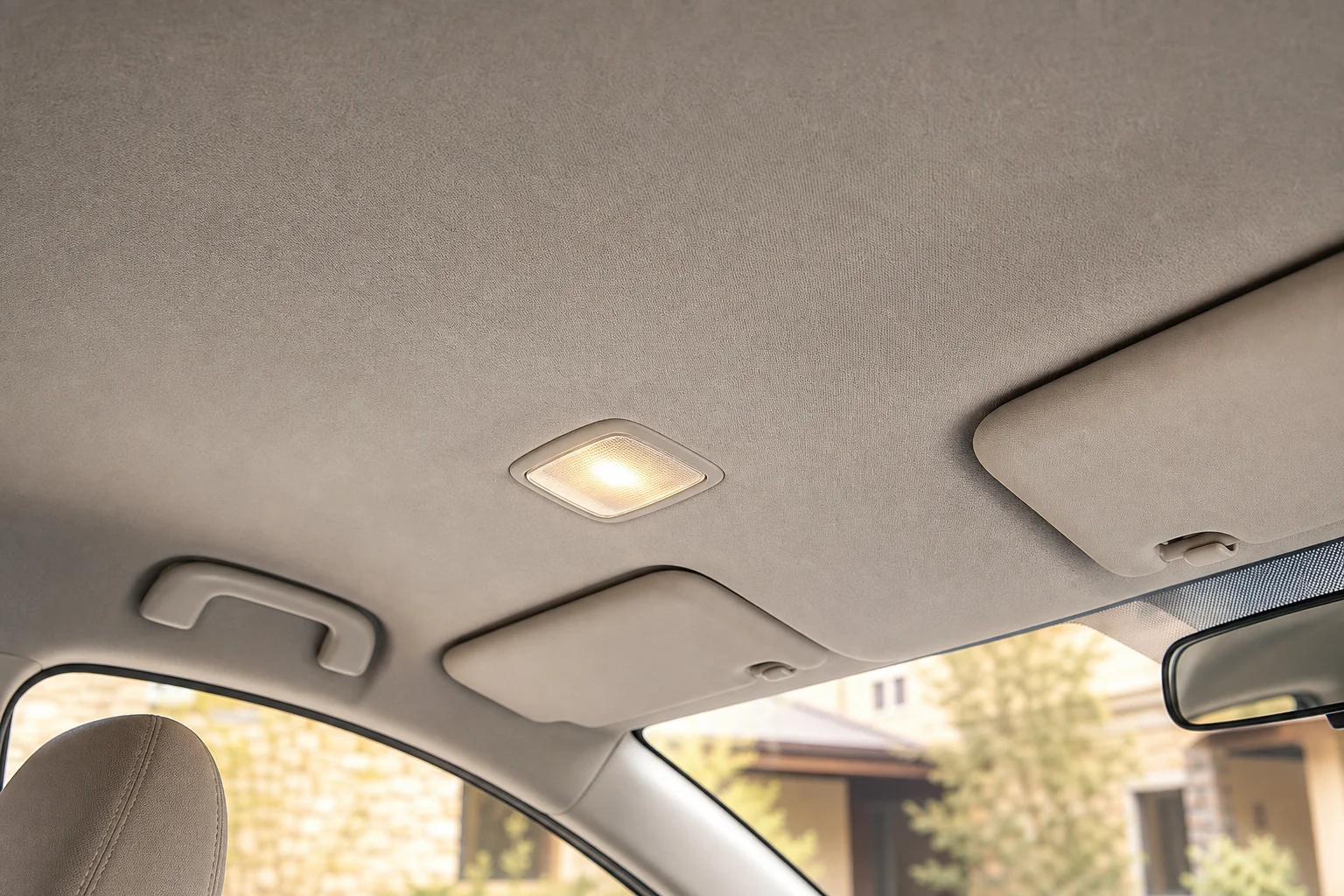 Headliner und Dachhimmelbezug im Fahrzeug, Artikelbild 1200x800
